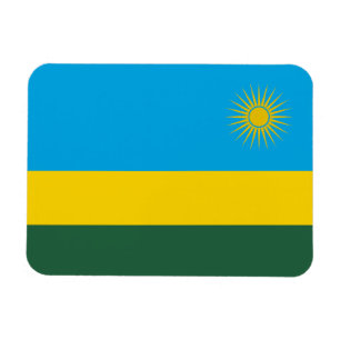 Vlag van Rwanda Magneet