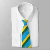 Vlag van Rwanda Stropdas (Gebonden)
