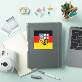 Vlag van Saarland Vinyl Sticker (iPad Cover)