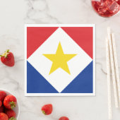 Vlag van Saba Servet (Insitu)