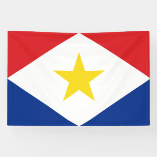Vlag van Saba Spandoek
