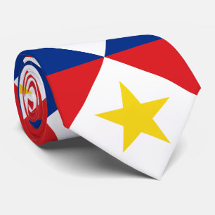 Vlag van Saba Stropdas