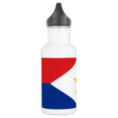 Vlag van Saba Waterfles (Links)