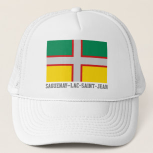 Vlag van Saguenay-Lac-Saint-Jean (QUÉBEC) Trucker Pet