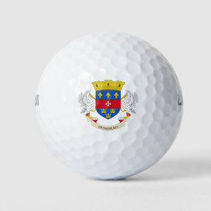 Vlag van Saint-Barthélemy Golfballen