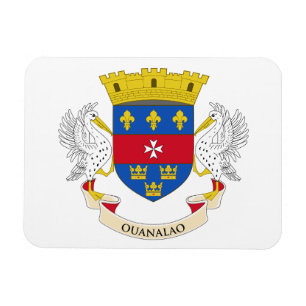 Vlag van Saint-Barthélemy Magneet