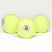 Vlag van Saint-Barthélemy Tennisballen (Multi)
