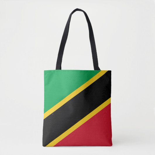 Vlag van Saint Kitts en Nevis Draagtas (Voorkant)