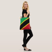 Vlag van Saint Kitts en Nevis Draagtas (Op model)