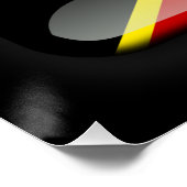 Vlag van Saint Kitts en Nevis Perfect Poster (Hoek)