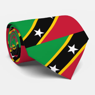 Vlag van Saint Kitts en Nevis Stropdas