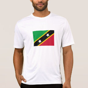 Vlag van Saint Kitts en Nevis T-shirt