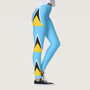 Vlag van Saint Lucia Leggings