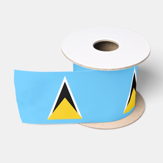 Vlag van Saint Lucia Lint (Spoel)