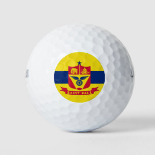 Vlag van Saint Paul (Minnesota) Golfballen