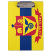 Vlag van Saint Paul (Minnesota) Klembord (Voorkant)