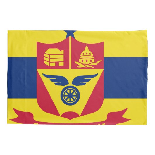Vlag van Saint Paul (Minnesota) Kussensloop (Achterkant)