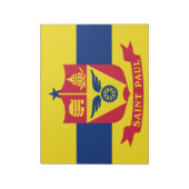 Vlag van Saint Paul (Minnesota) Notitieblok (Gedraaid)