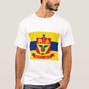 Vlag van Saint Paul (Minnesota) T-shirt