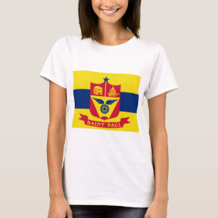 Vlag van Saint Paul (Minnesota) T-shirt