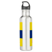 Vlag van Saint Paul (Minnesota) Waterfles (Achterkant)