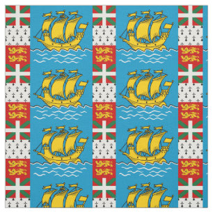 Vlag van Saint-Pierre en Miquelon Stof