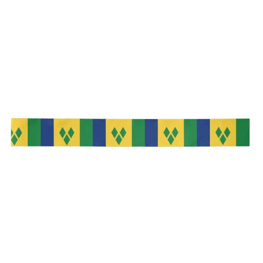 Vlag van Saint Vincent en de Grenadines Lint (Voorkant)
