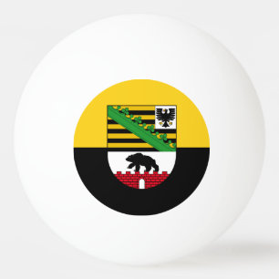 Vlag van Saksen-Anhalt Ping-Pong Ball
