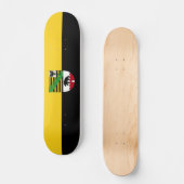 Vlag van Saksen-Anhalt Skateboard (Voorkant)