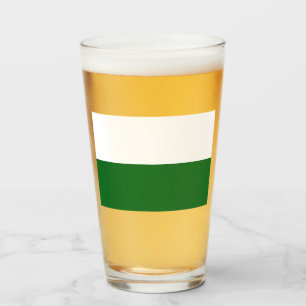 Vlag van Saksen (Duitse deelstaat) Glas