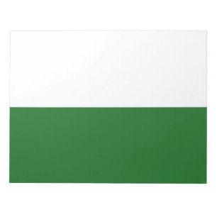 Vlag van Saksen (Duitse staat) Notitieblok