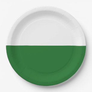 Vlag van Saksen (Duitse staat) Papieren Bordje
