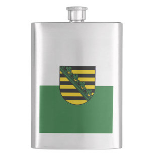 Vlag van Saksen Flask Flacon