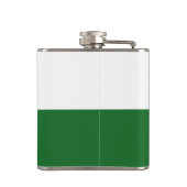 Vlag van Saksen Hip Flask Heupfles (Achterkant)