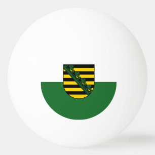 Vlag van Saksen Ping Pong Ball