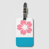 Vlag van Salem, Oregon Bagagelabel (Voorkant (verticaal))