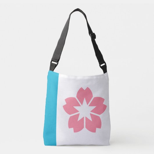 Vlag van Salem, Oregon Crossbody Tas (Voorkant)