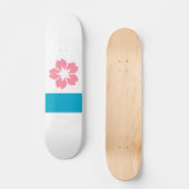 Vlag van Salem, Oregon Skateboard (Voorkant)