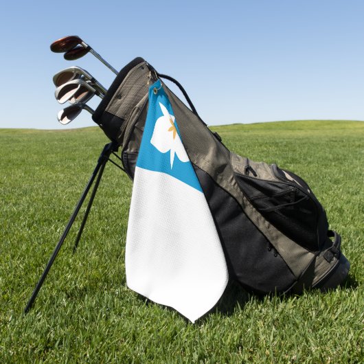 Vlag van Salt Lake City, Utah Golfhanddoek (Groen)