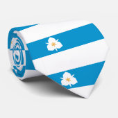 Vlag van Salt Lake City, Utah Stropdas (Opgerold)