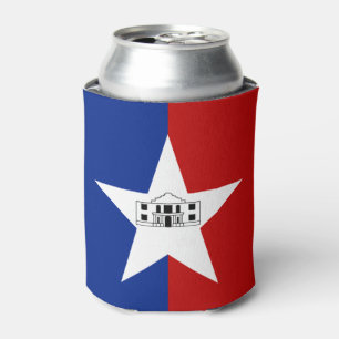 vlag van San Antonio (Texas) Blikjeskoeler