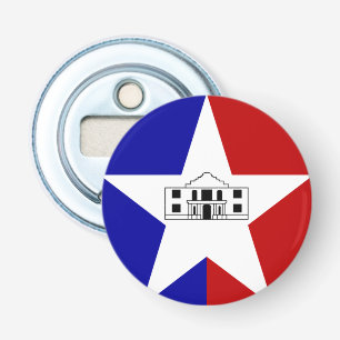 Vlag van San Antonio, Texas Bottle Opener