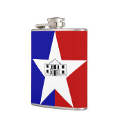 Vlag van San Antonio, Texas Flask Heupfles (Links)