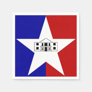 Vlag van San Antonio, Texas Servet