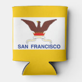Vlag van San Francisco, Californische Koelbox Blikjeskoeler (Voorkant)