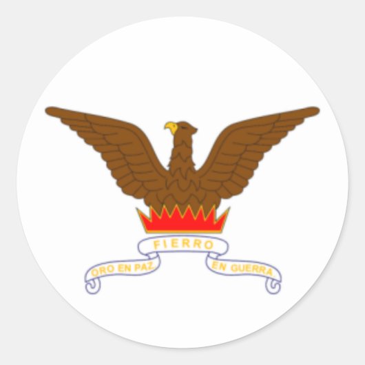  vlag van San Francisco Ronde Sticker (Voorkant)