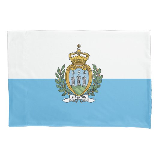 Vlag van San Marino Kussensloop (Voorkant)