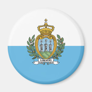 Vlag van San Marino Magneet