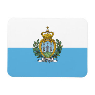 Vlag van San Marino Magneet