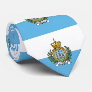 Vlag van San Marino Stropdas